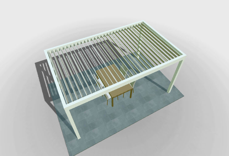 Lamellendach Konfigurator 