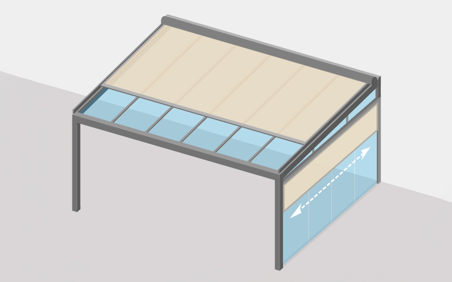 Glasdach Konfigurator