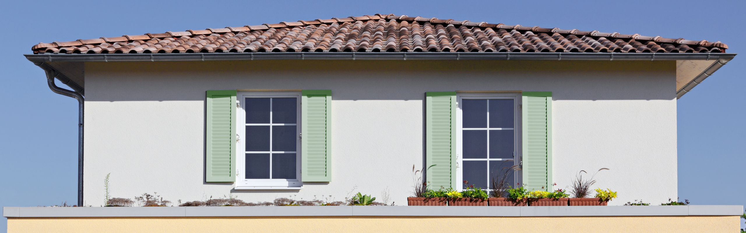 Klappläden<br><em>Feste Lamellen</em>