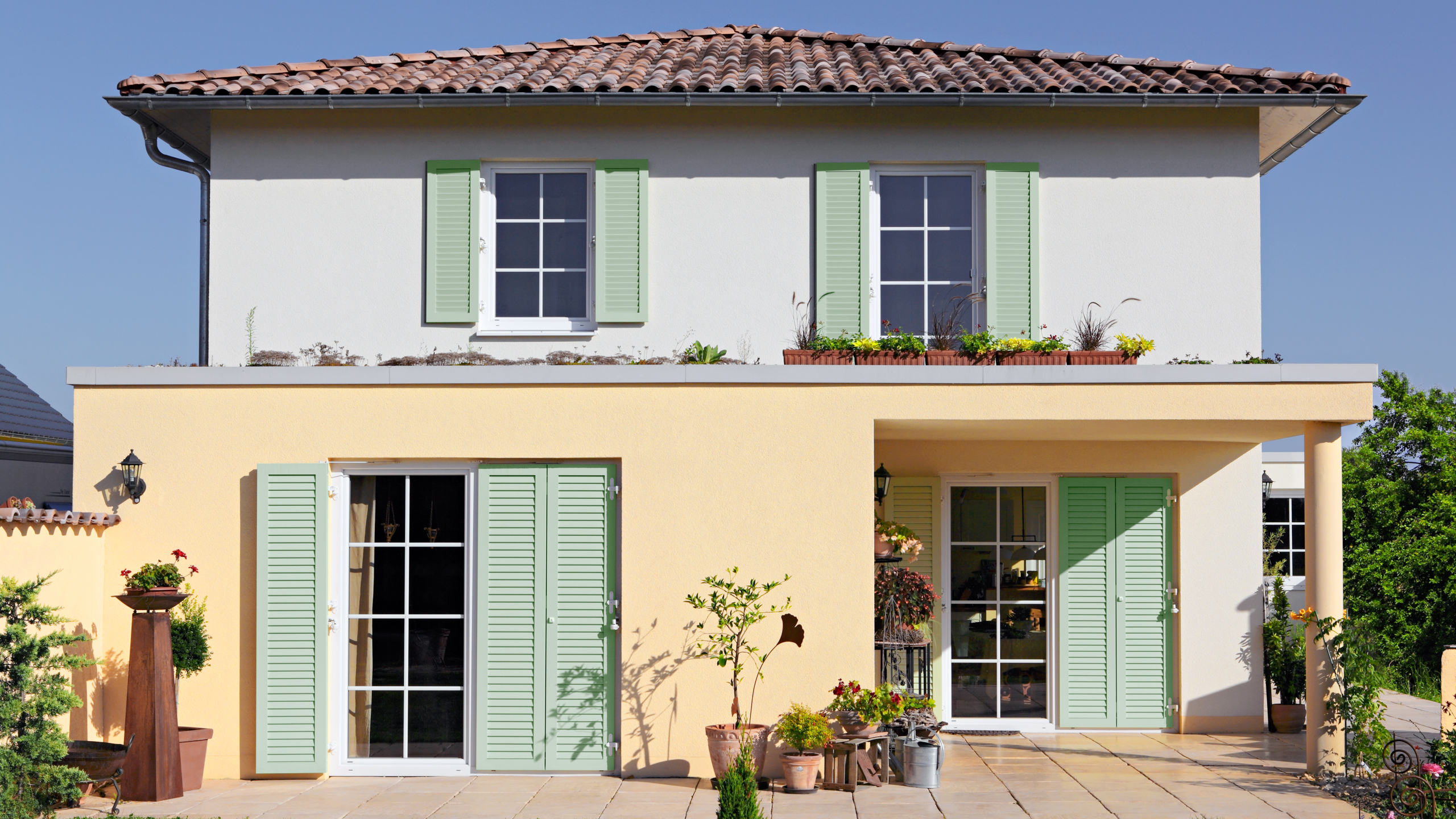 Klappläden<br><em>Feste Lamellen</em>