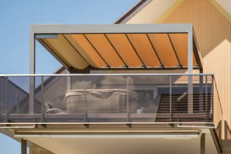 Detailbild Bavona Softtop Pergola