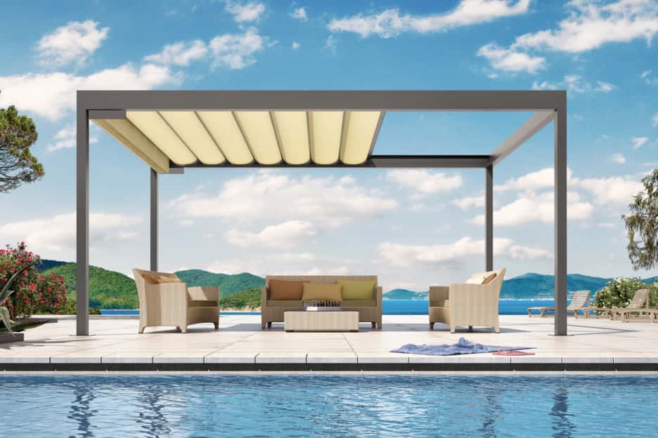Bild Produkt Bavona Softtop Pergola
